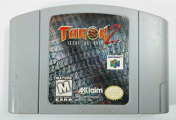 Jogo Turok 2 Seeds of Evil Original - N64