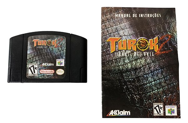 Jogo Turok 2 Seeds of Evil Original - N64