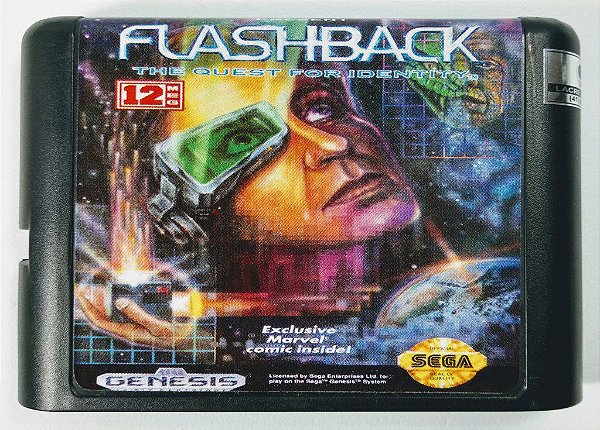 Jogo Flashback - Mega Drive