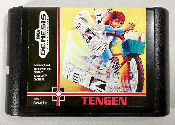 Jogo Paperboy - Mega Drive