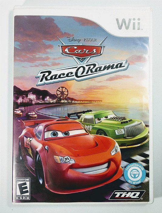 Jogo Disney Cars Race O Rama Wii Sebo dos Games 10 anos