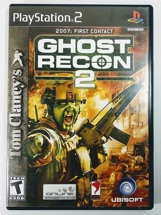 Jogo Ghost Recon 2 Original - PS2