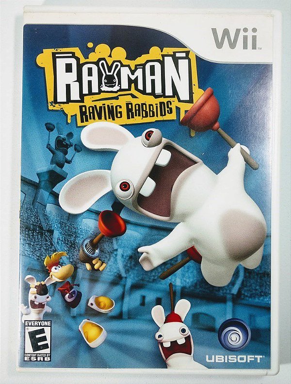 Jogo Rayman Raving Rabbids - Wii