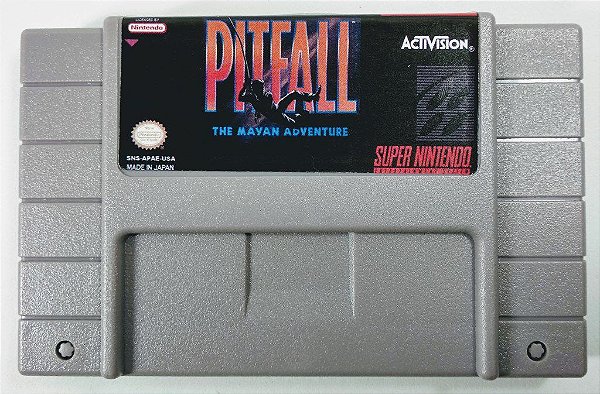 Jogo Pitfall the Mayan Adventure - SNES