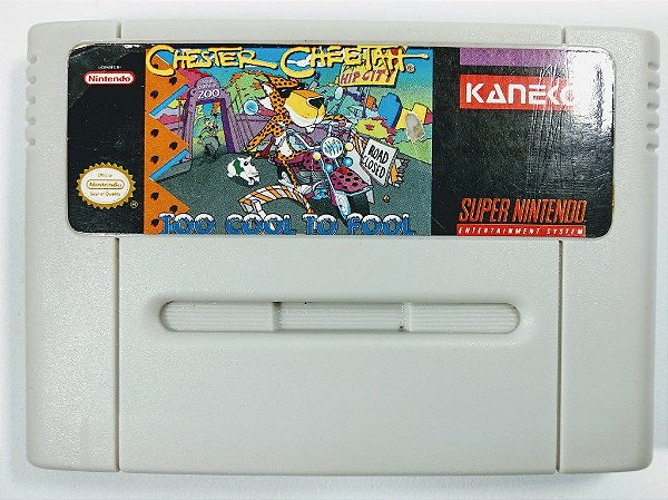 Jogo Chester Cheetah Too Cool to Fool - SNES