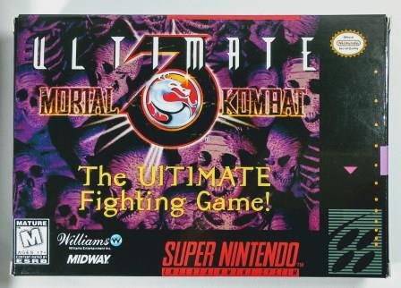 Jogo Ultimate Mortal Kombat 3 - SNES