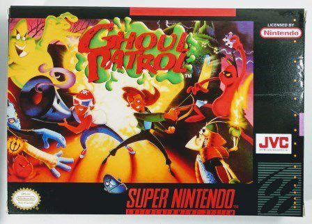 Jogo Ghoul Patrol - SNES