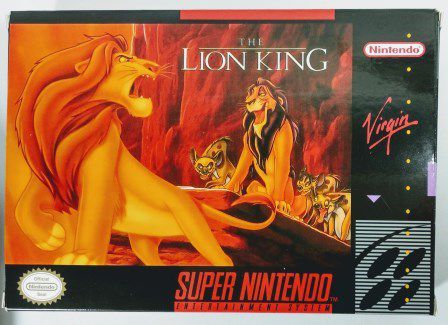 Jogo The Lion King - SNES