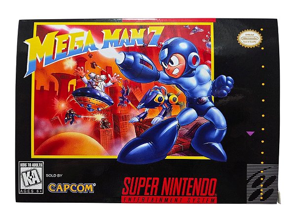 Jogo Mega Man 7 - SNES