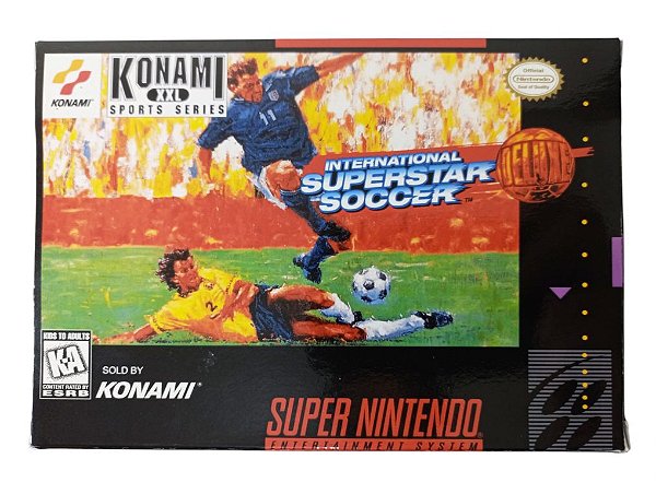 Jogo International Superstar Soccer Deluxe - SNES