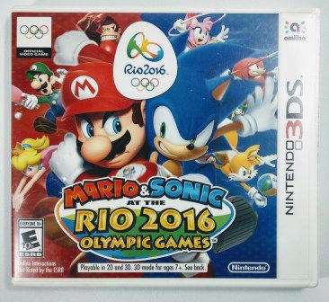 Jogo Mario & Sonic Rio 2016 Olympic Games Original - 3DS