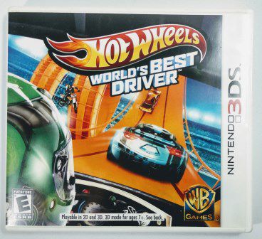 Jogo Hot Wheels Worlds Best Driver Original - 3DS