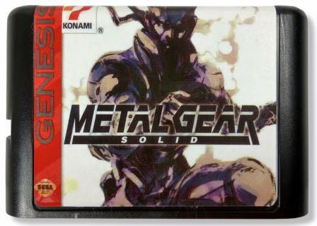 Jogo Metal Gear - Mega Drive
