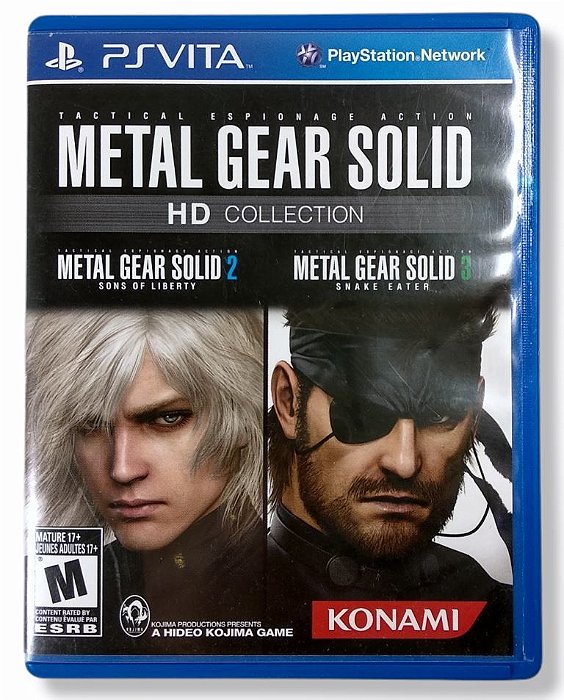 Jogo Metal Gear Solid HD Collection - PS Vita