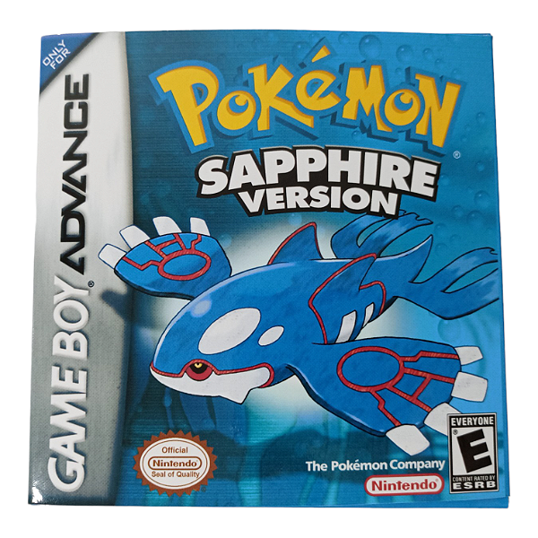 Jogo Pokemon Sapphire version - GBA