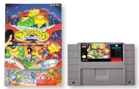 Jogo Battletoads in Battlemaniacs Original - SNES