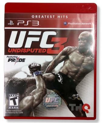 Jogo UFC 3 Undisputed - PS3