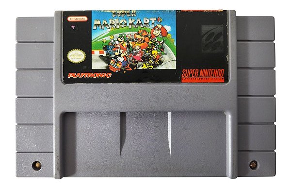 Jogo Super Mario Kart Original - SNES
