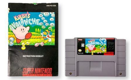 Jogo Kirbys Avalanche Original - SNES