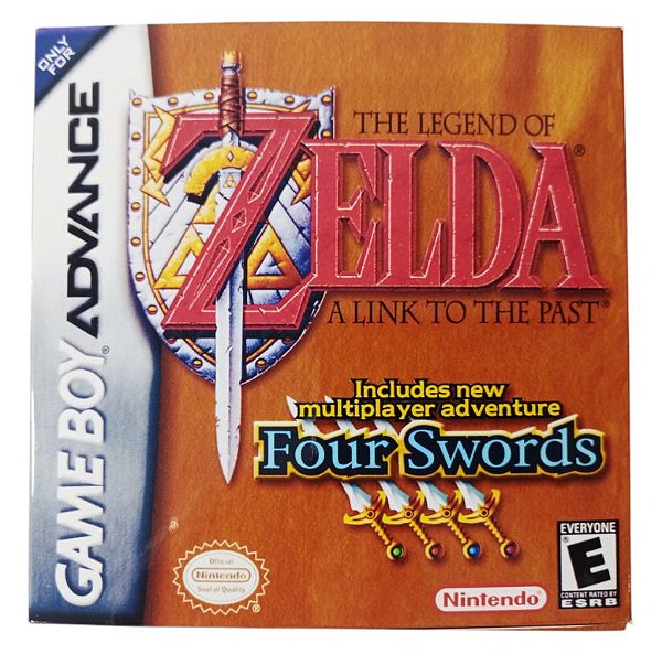 Jogo Zelda a Link to the Past Four Swords - GBA
