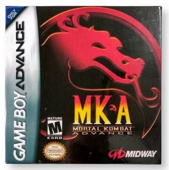 Jogo Mortal Kombat Advance - GBA