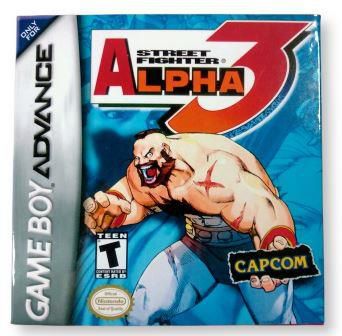 Jogo Street Fighter Alpha 3 - GBA