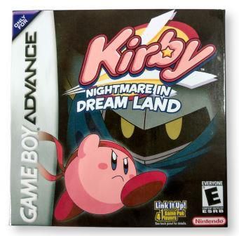 Jogo Kirby Nightmare in Dream Land - GBA