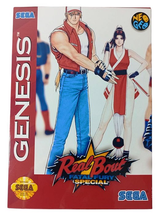 R. B Fatal Fury Special - Mega Drive
