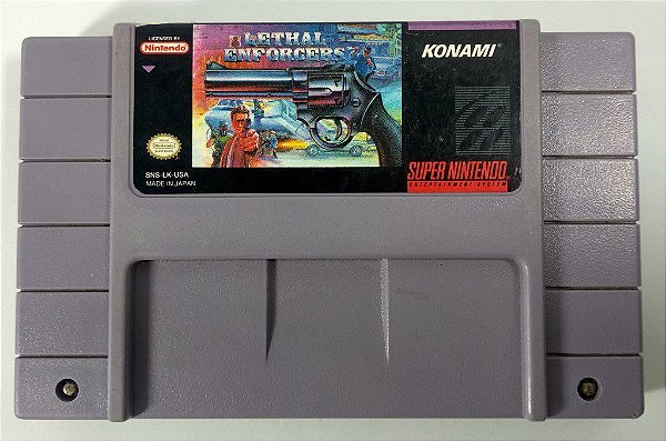 Lethal Enforces Original - SNES