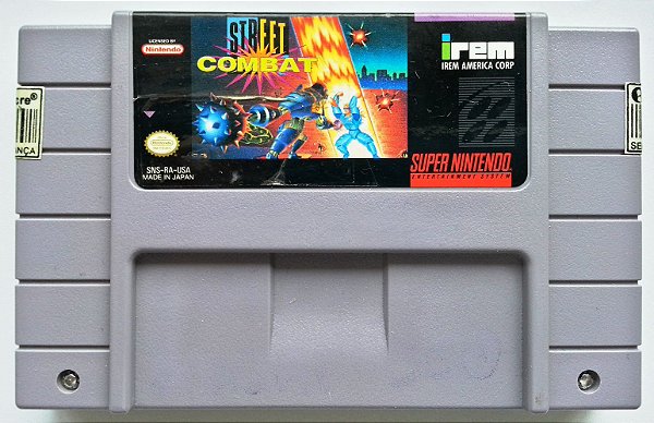 Street Combat Original - SNES