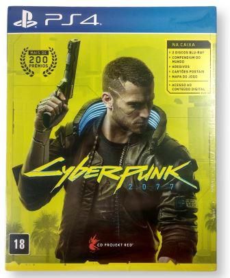 Jogo Cyberpunk 2077 (lacrado) - PS4