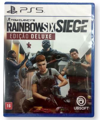 Jogo Tom Clancy’s Rainbow Six Siege edição Deluxe (lacrado) - PS5