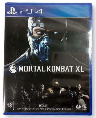 Jogo Mortal Kombat XL (lacrado) - PS4