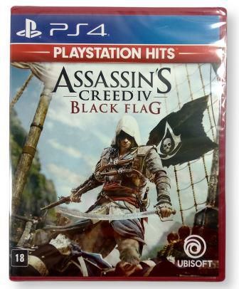 Jogo Assassins Creed IV: Black Flag (lacrado) - PS4