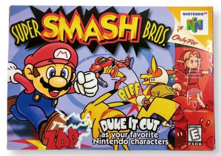Jogo Super Smash Bros - N64