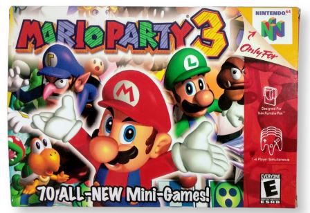 Jogo Mario Party 3 - N64