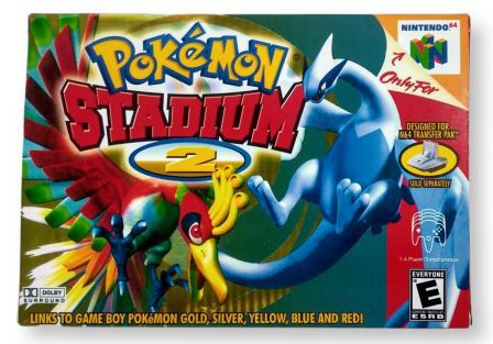 Jogo Pokemon Stadium 2 - N64