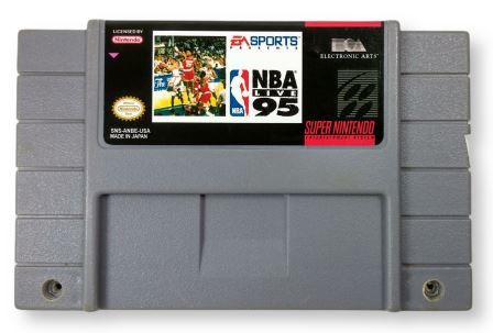 Jogo NBA Live 95 - SNES