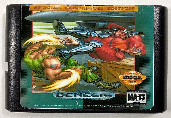 Jogo Street Fighter 2 Special Champion Edition - Mega drive