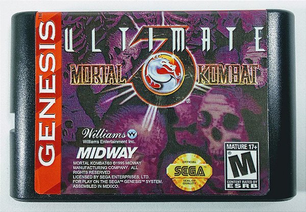 Ultimate Mortal Kombat 3 - Mega Drive