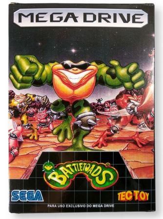 Jogo Battletoads - Mega Drive