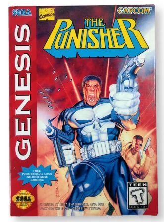Jogo The Punisher - Mega Drive
