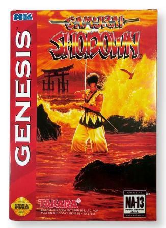 Jogo Samurai Shodown - Mega Drive