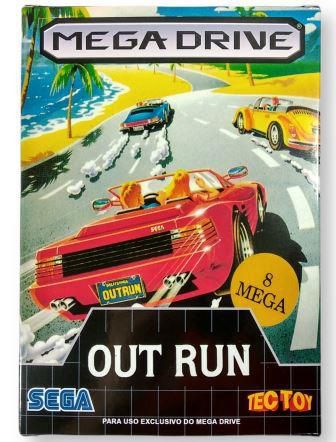 Jogo Out Run - Mega Drive