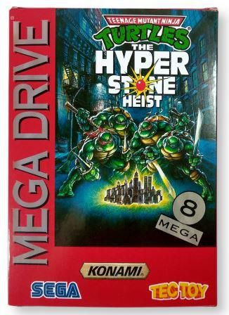 Jogo Turtles the Hyper Stone Heist - Mega Drive