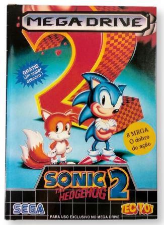 Jogo Sonic 2 - Mega Drive - Sebo dos Games - 10 anos!