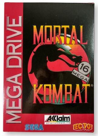 Jogo Mortal Kombat - Mega Drive