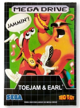 Jogo Toejam & Earl - Mega Drive