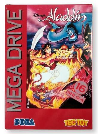 Jogo Aladdin - Mega Drive