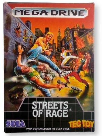 Jogo Streets of Rage - Mega Drive